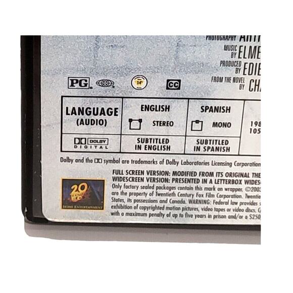 Vintage The Chosen DVD Robby Benson Movie Entertainment Collectible - Picture 6 of 11